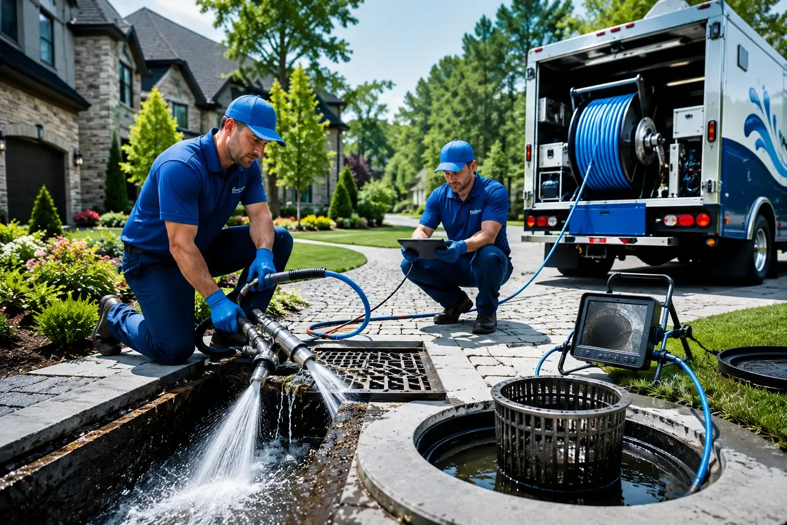 Local outdoor drain cleaning professionals in Prairie Du Rocher, IL